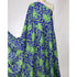 EXCLUSIVE 90% Linen 10% Silk – 'Floral Hero' | Cobalt & Green Tea